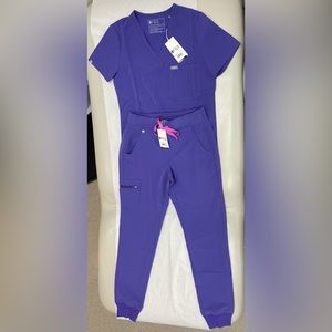 Figs Zamora™ Jogger Scrub Pants and shirts
